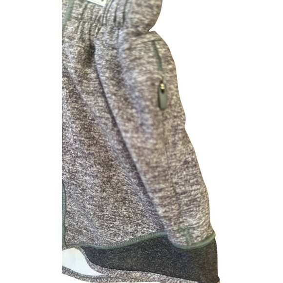Lululemon Hotty Hot Short II Women's  2 Reg Heathered Grey Athletic Shorts - Picture 2 of 6